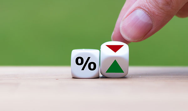 dice with percent sign